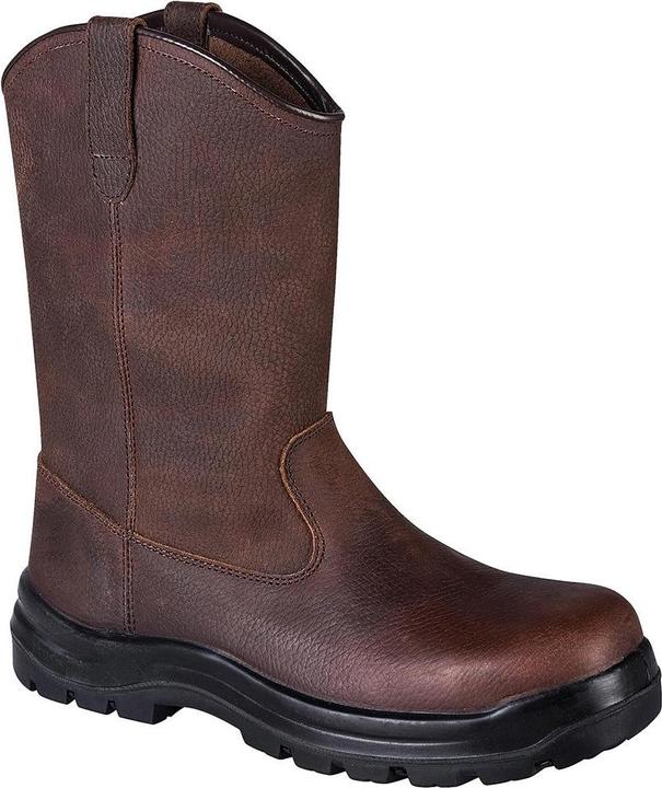 Produktbild Portwest Mens Indiana Leather Compositelite Rigger Boots (S3, 40.5)