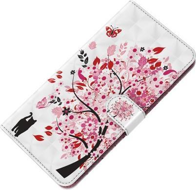 Produktbild Cover-Discount Google Pixel 6 - Etui Glitzer Effekt Baum rosa (Google Pixel 6)