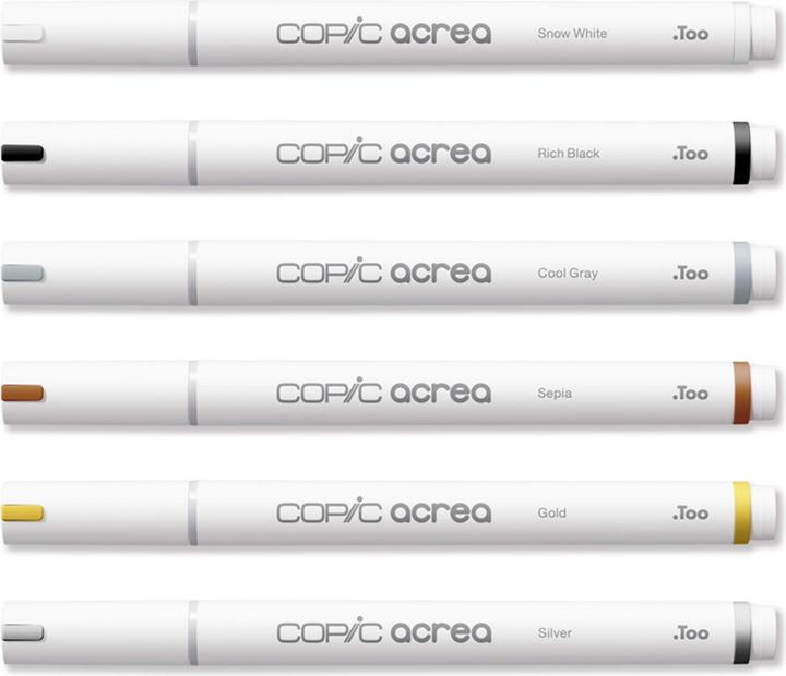 Produktbild Copic Marker acrea Set Essentials (Multicolor, 0.80 mm)