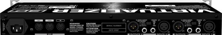 Produktbild Behringer Virtualizer 3D FX2000 (Multieffekt)