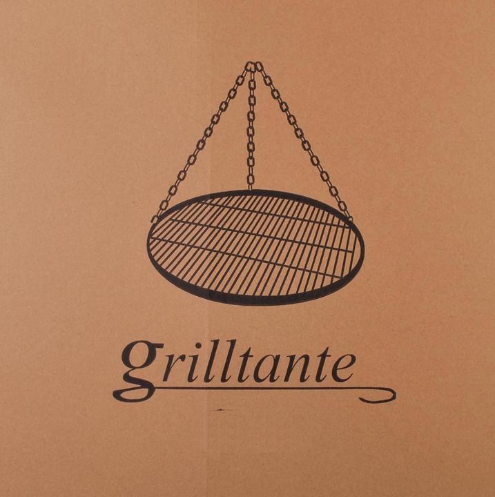 Actual product image Grilltante 90cm Stainless Steel Swivel Barbecue