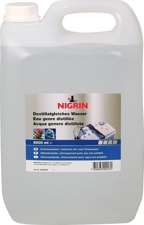 Nigrin Destillatgleiches Wasser (5 l)