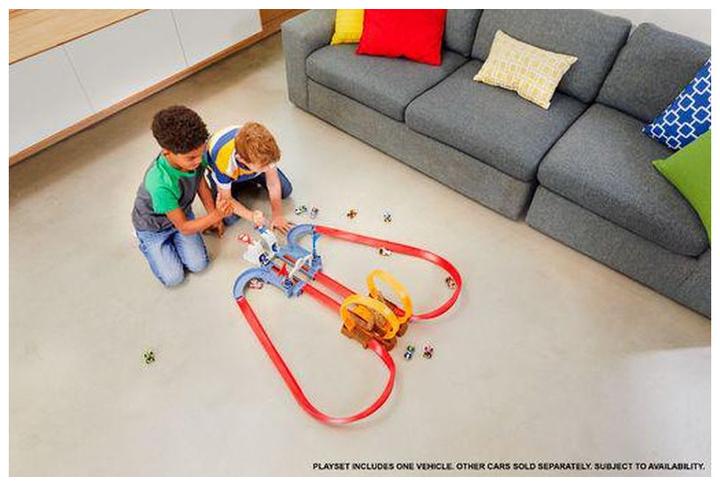 Produktbild Hot Wheels Heisse Räder Mario Kart Bowsers Castle Chaos Spielset