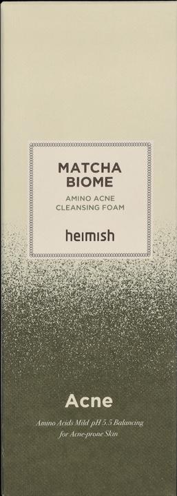 Actual product image Heimish Matcha Biome Amino Acne Cleansing Foam (Foam)