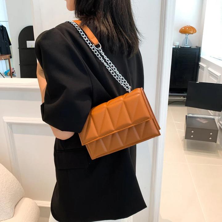 Immagine prodotto Only-Bags.Store Mode Trend Crossbody Einzeltasche Kette Kleine quadratische Tasche