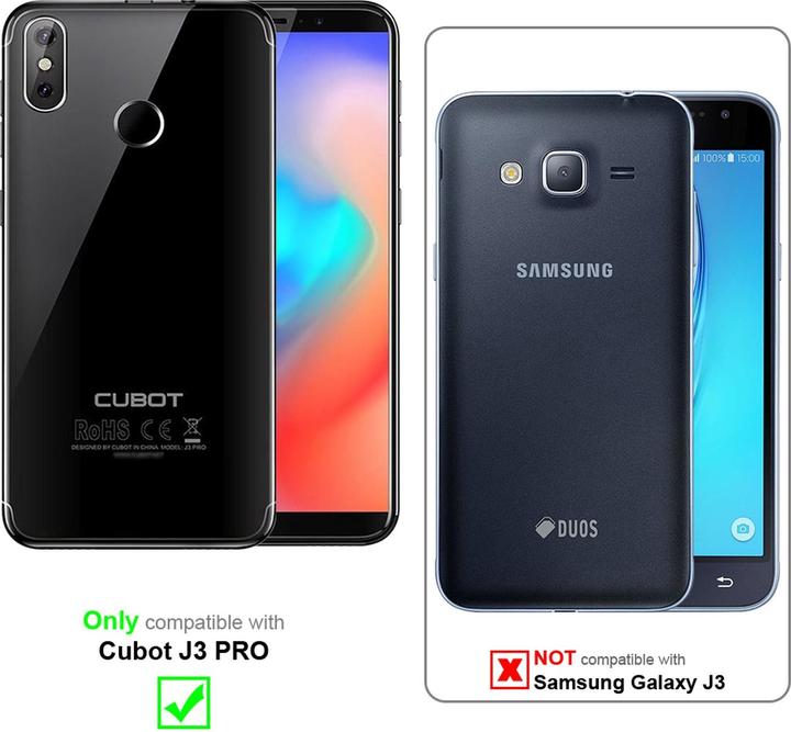 Productafbeelding Cadorabo Boek Jeans Optiek Cover (Samsung Galaxy J3 Pro)