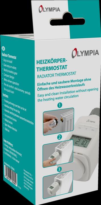 Produktbild Olympia Heizkörperthermostat HT 430-23A Display