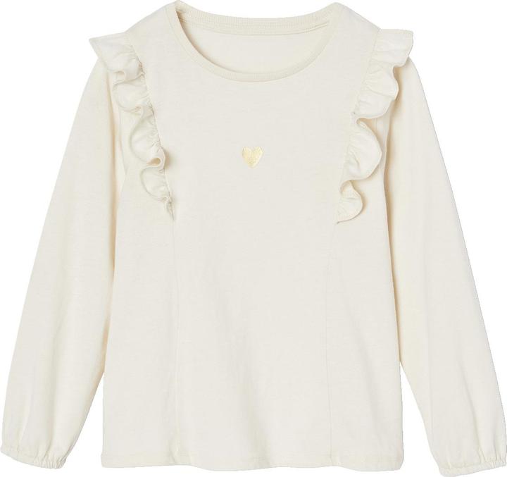 Actual product image Vertbaudet Girls' set: flounce shirt & tulle skirt (98)
