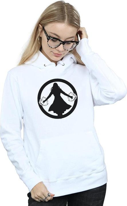 Actual product image Womens/Ladies Scarlet Witch Symbol Hoodie (S)