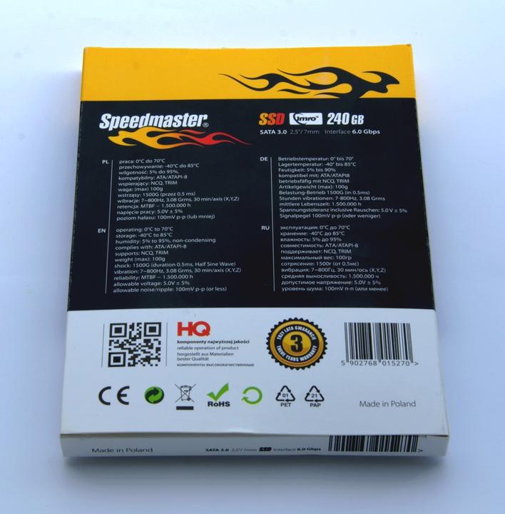 Actual product image IMRO SSD Disk SATA 3.0 2.5"' 2.5" (240 GB, 2.5")