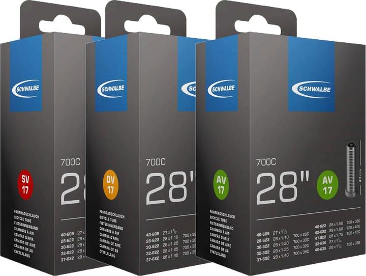 Immagine prodotto Schwalbe Tubo 28" DV17 (Dunlop (DV), 28", 40 mm)
