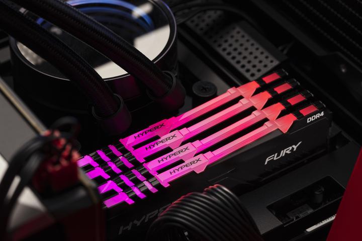 Image du produit HyperX Fury RGB (4 x 8GB, 3200 MHz, RAM DDR4, DIMM)