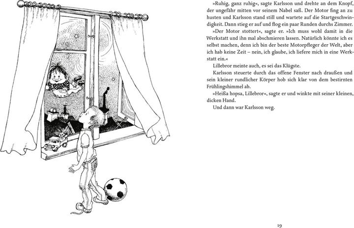 Actual product image Karlsson vom Dach. Grosse Ausgabe (German, Astrid Lindgren, 1990)