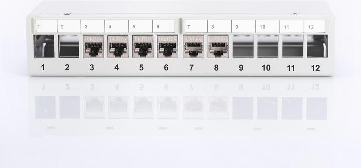 Actual product image Digitus Desktop Patch Panel,12-Port
