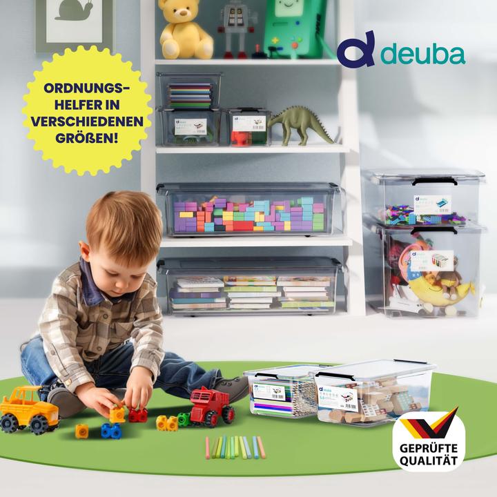 Image du produit Deuba Boîte de rangement (20 x 15 x 12 cm, 2 l)