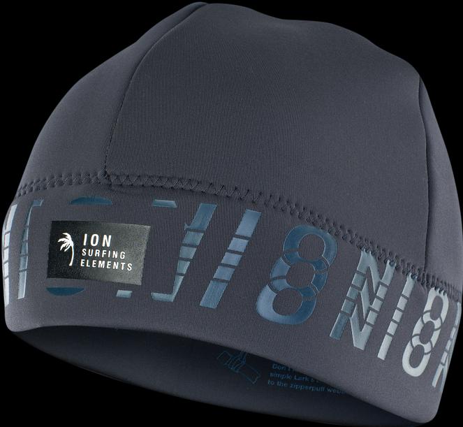Image du produit ION Water Beanie Neo Logo unisex - steel-grey (L)