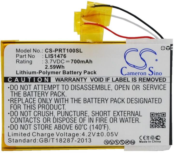 Produktbild NoName Battery for Sony PRS-T1 etc