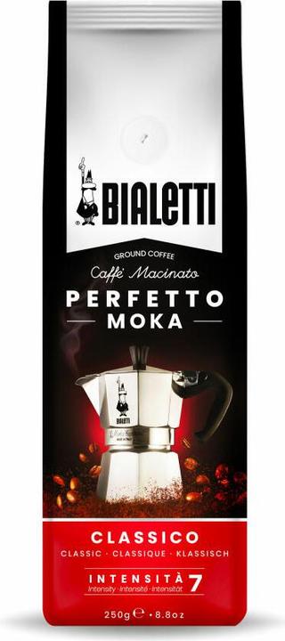 Produktbild Bialetti Bial Set MOKA 6 cups + 250g Perfetto Cl. | 0003545 (6 T.)