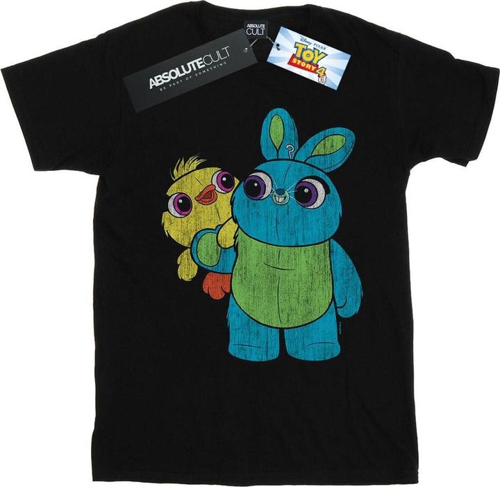 Immagine prodotto Disney Toy Story 4 Ducky And Bunny Distressed Pose Maglietta Uomo (3XL)