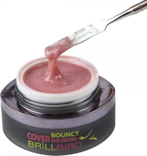 Produktbild BrillBird Bouncy Cover Builder Gel DARK 50ml (Dark, Gel-Effekt Nagellack)