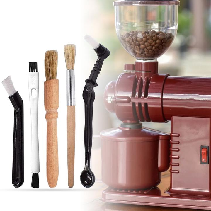 Actual product image König Design 4 in 1 coffee machine cleaning set coffee grinder brush coffee machines new