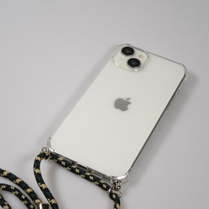 Immagine prodotto PhoneLook Paraurti in gel trasparente con laccio Vert / or (Apple iPhone 15 Plus)