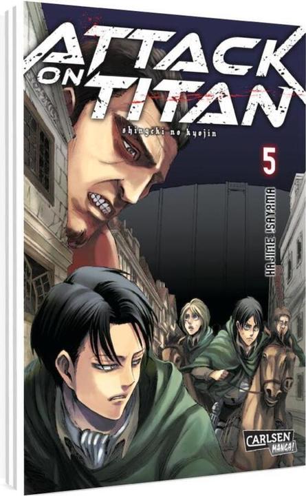 Produktbild Attack on Titan, Band 5 (Deutsch, Hajime Isayama, 2014)