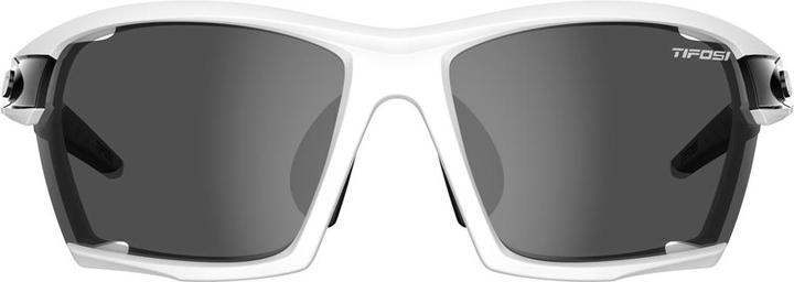 Image du produit Tifosi Unisexe Kilo, Blanc/Noir, Smoke/Ac Red/Clear Lunettes de soleil, One Size (émanations, Clear, Red)