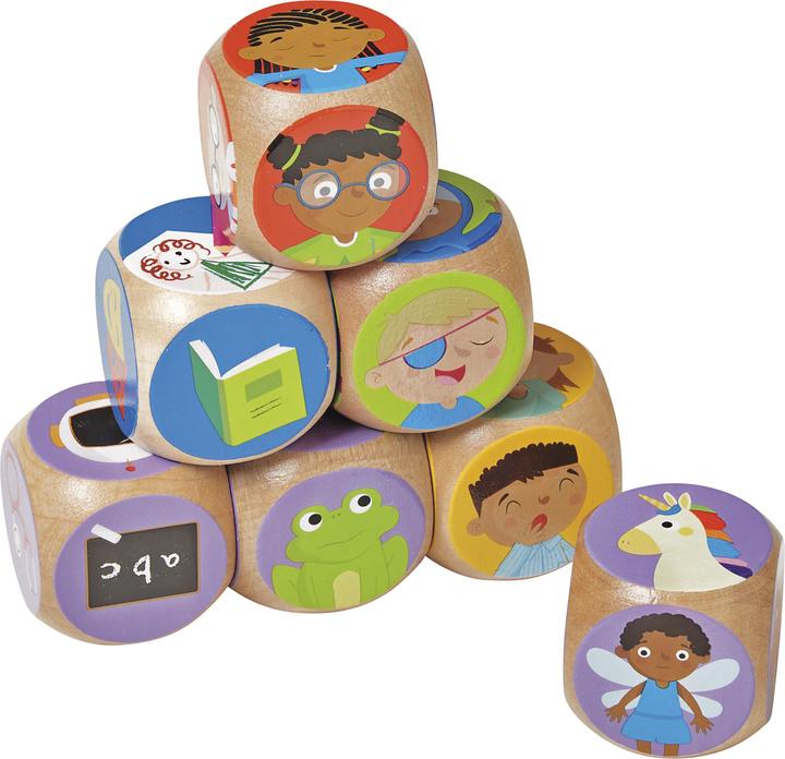 Actual product image Learning Resources Emotion cube (German)