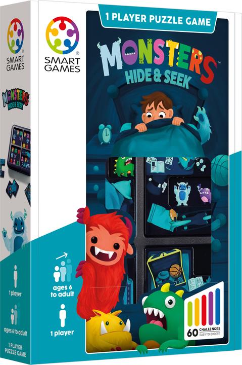 Smart Games Mostri a nascondino (Tedesco, Inglese, Francese, Italiano)