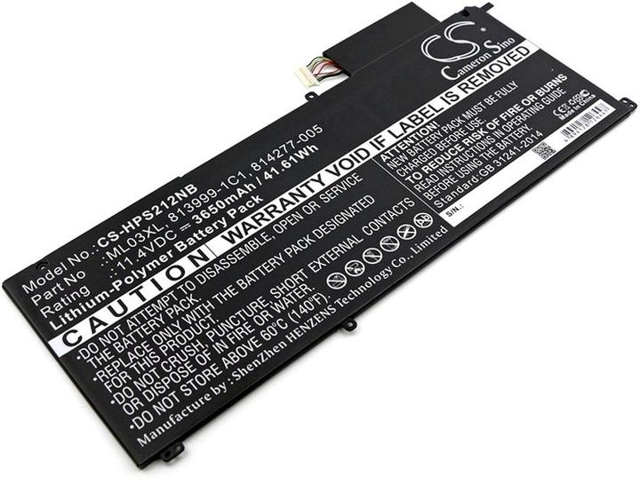 Produktbild NoName Battery for HP Spectre X2 12" etc