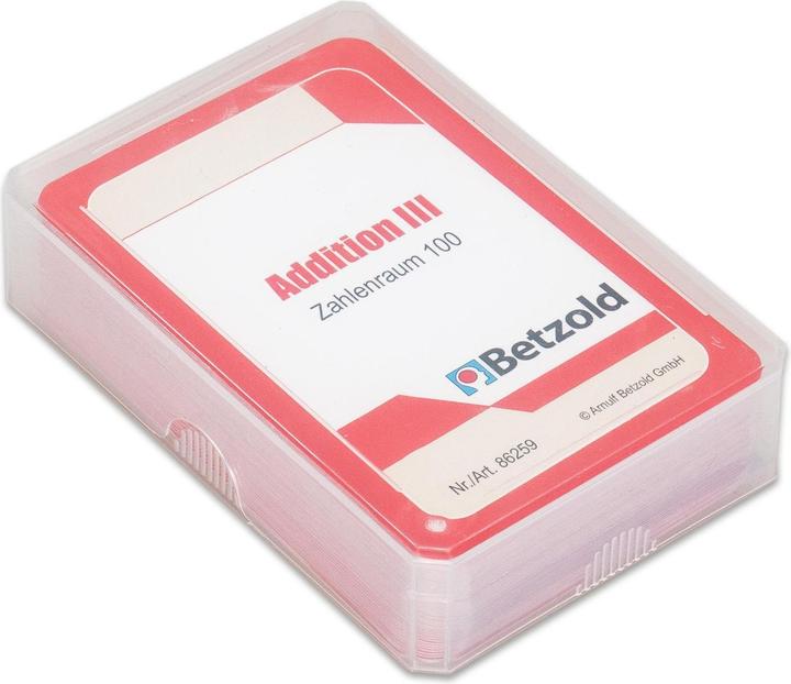 Image du produit Betzold Addition III - Jeu de cartes pour le cylindre magique (Allemand)