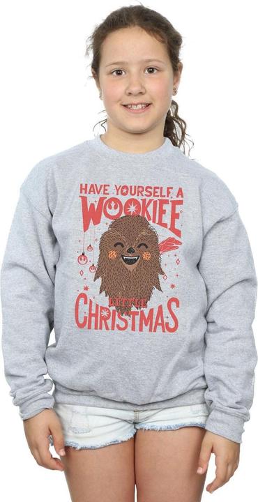 Image du produit Star Wars - Sweat WOOKIEE LITTLE CHRISTMAS - Fille (128)