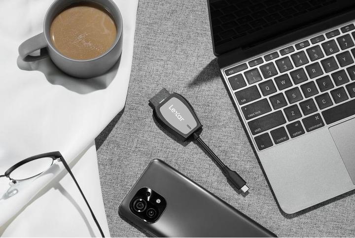 Actual product image Lexar Professional USB-C Dual-Slot Reader - SD/MicroSD UHS-II (USB-C 3.2 Gen 1)
