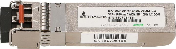 Actual product image Extralink SFP+ | SFP+ CWDM Module |, 1610nm, single mode,, LC, DOM