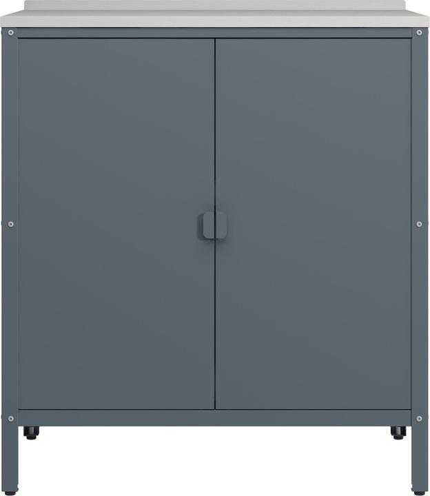 Produktbild Casa.Pro Outdoor Schrank Bolognano 92x80x50 cm Dunkelgrau, matt