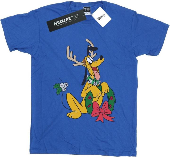 Disney Pluto Christmas Reindeer TShirt (M)