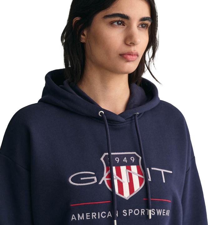 Immagine prodotto GANT Felpa con cappuccio Shield dell'archivio regolare (XXL)