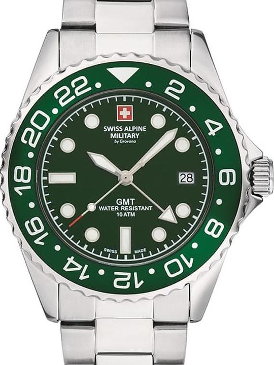Produktbild Swiss Alpine Military GMT 7052.1134SAM (Analoguhr, 42 mm)
