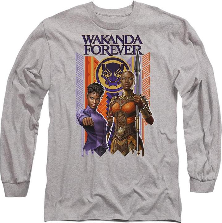 Actual product image Black Panther: Wakanda Forever Unisex Adult Shuri Okoye T-Shirt (XL)