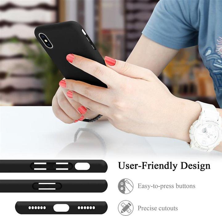 Immagine prodotto Cadorabo Copertura della cassa del silicone liquido TPU (Apple iPhone X)