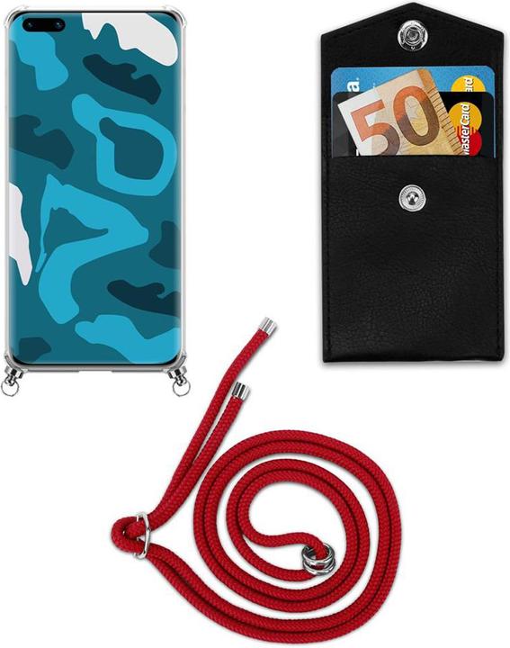 Produktbild Cadorabo TPU Handy Kette SILBER Cover
