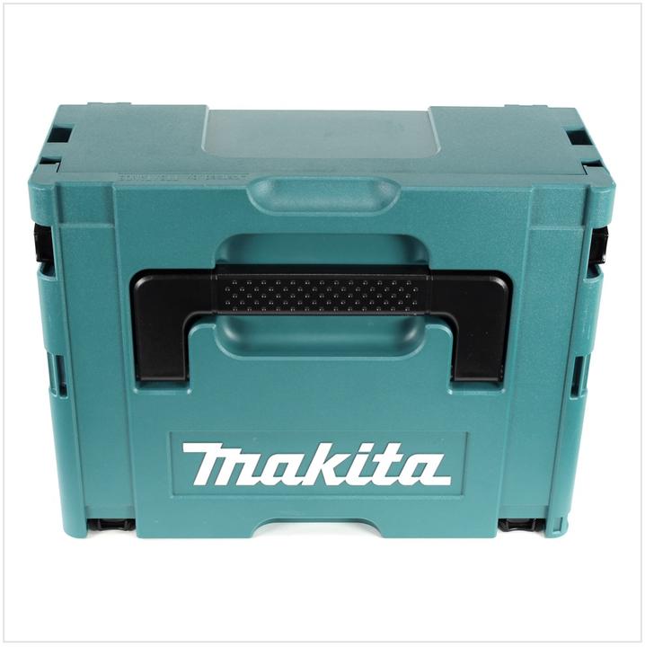 Productafbeelding Makita MAKPAC 3 systeemkoffer - met universeel inzetstuk voor 18 V accu gereedschap