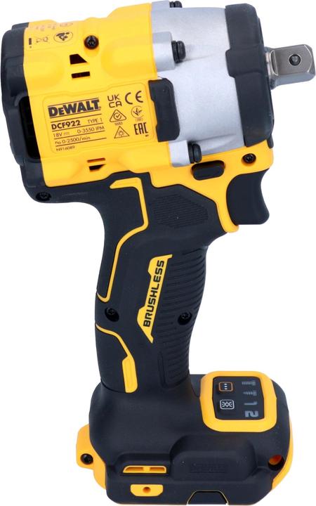 Produktbild DeWalt DCF 922 M1 Akku Schlagschrauber 18 V 406 Nm 1/2" Brushless + 1x Akku 4,0 Ah + Ladegerät (Akkubetrieb)