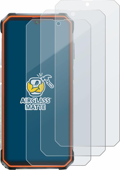 Produktbild BROTECT AirGlass Panzerglasfolie Matt (3 Stück, Blackview BV9200)