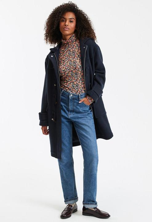 Produktbild La Redoute Collections Halblanger Dufflecoat mit Kapuze (M, XL)