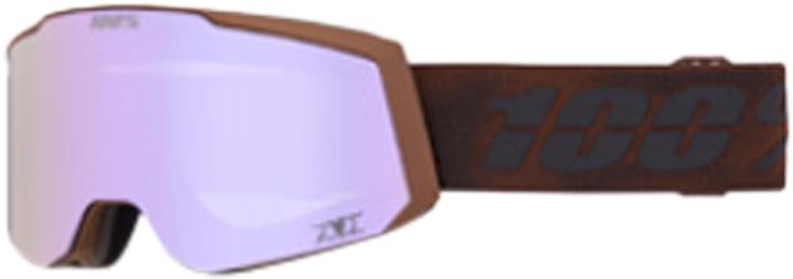 Actual product image 100% SNOWCRAFT S HiPER Goggle Zoi Signature (Zoi Signature, Mirror Lavender)