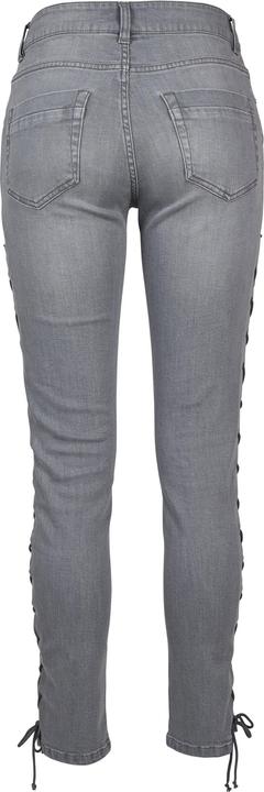 Image du produit Urban Classics Ladies Denim Lace Up Skinny Pants (28)
