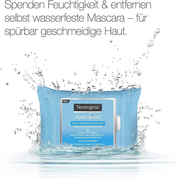 Immagine prodotto Neutrogena Salviette per la pulizia dell'acqua (Panni pulizia, 0 ml)