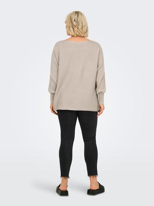 Produktbild Only Curvy einfarbiger Strickpullover (XL)